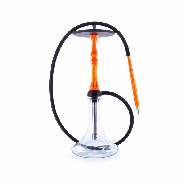 Кальян Alpha Hookah Kappa Orange Fluor (Оранжевый, 56 см) в Новом Уренгое