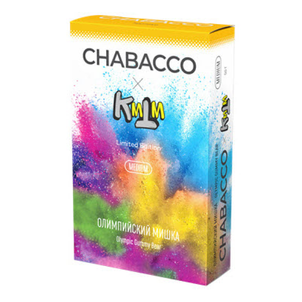 Смесь Chabacco Medium OLYMPIC GUMMY BEAR (ОЛИМПИЙСКИЙ МИШКА) 50 гр в Новом Уренгое