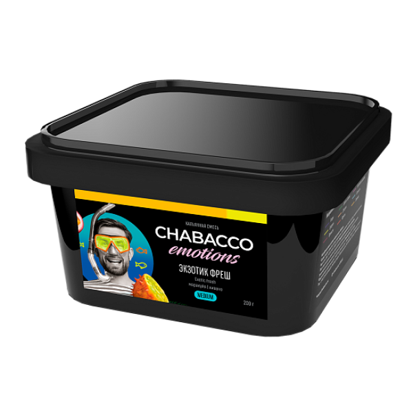 Смесь Chabacco Medium Emotions Exotic fresh (Экзотик фреш) 200 гр в Новом Уренгое