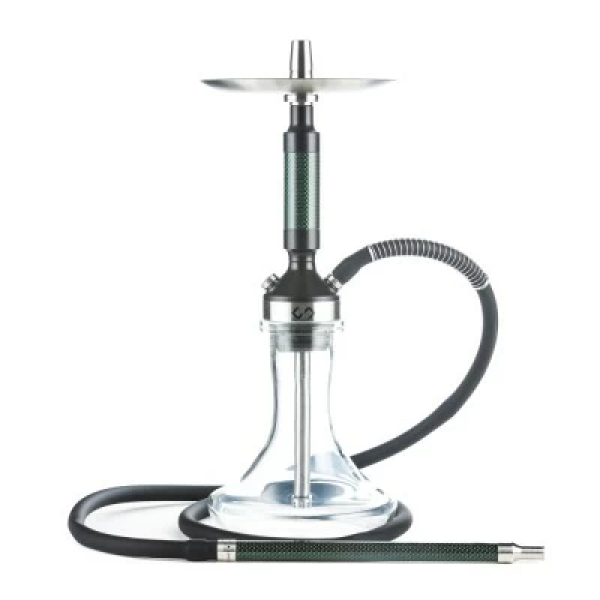 Кальян Conceptic Design Smart Carbon Green Pro (41 см) в Новом Уренгое
