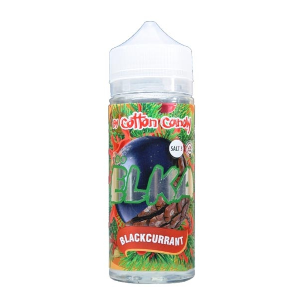 Жидкость Cotton Candy ЁLKA BLACKCURRANT (Хвоя С Мятой И Чёрной Смородиной) (120 мл, 0 мг/мл) в Новом Уренгое