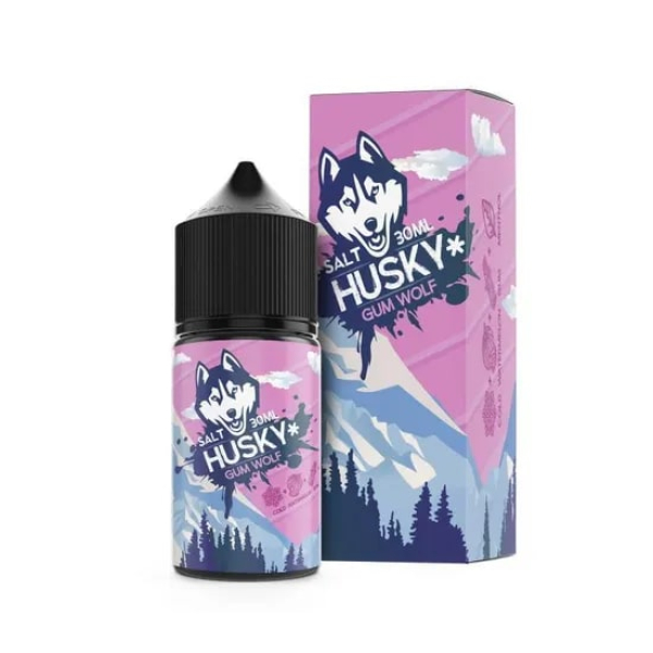 Жидкость Husky salt Malaysian series Gum wolf (Жвачка холодок арбуз) (30 мл, 20 мг/мл) в Новом Уренгое