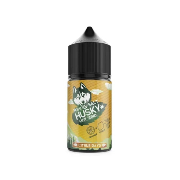 Жидкость Husky salt Mint series Citrus Days (Мороженное апельсин мята) (30 мл, 20 мг/мл) в Новом Уренгое