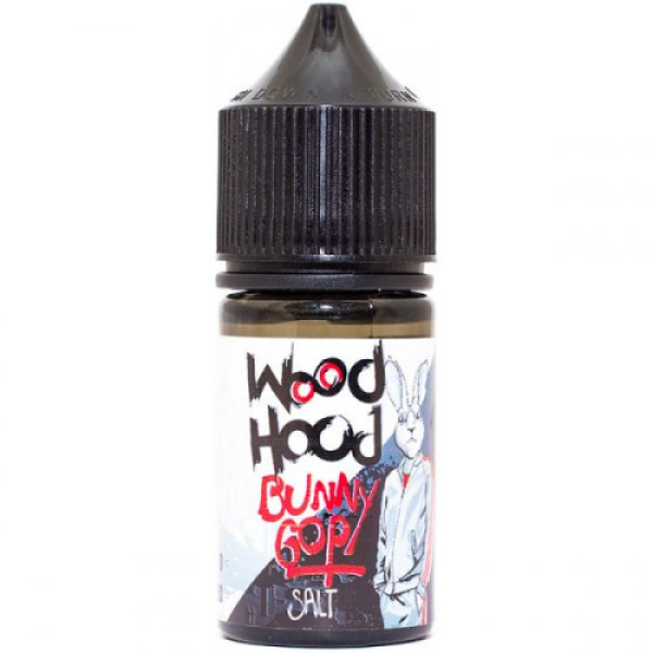 Жидкость Wood Hood Bunny Gop (Малина Черника Черная Смородина Лед) (30 мл, 20 мг/мл) в Новом Уренгое