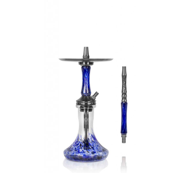 Кальян Ocean Hookah Kaif Small 2 (черный,синий, 53 см) в Новом Уренгое