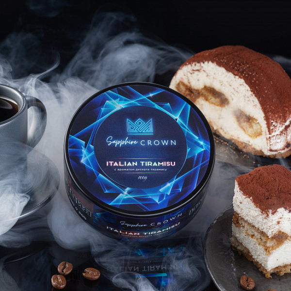 Табак Sapphire Crown Italian Tiramisu (Сливочный крем бисквит) 100 гр в Новом Уренгое