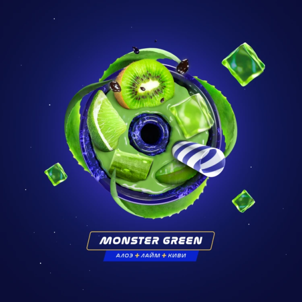 Паста Space Smoke LIGHT Mix Monster  Green (Зеленый Монстр) 30 гр в Новом Уренгое