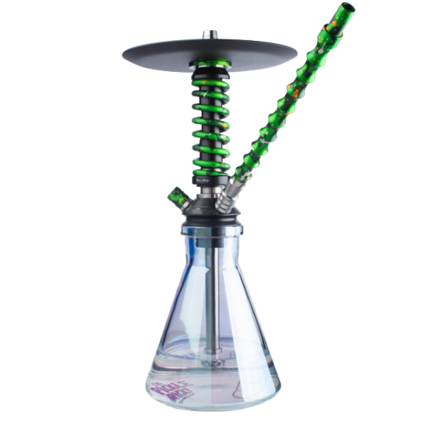Кальян Mamay Customs Coilovers Micro Rick And Morty (Зелёный, 30 см) в Новом Уренгое