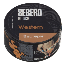 Табак Sebero Black Western  25 грамм