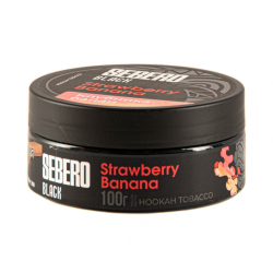 Табак Sebero Black Strawberry Banana  100 грамм