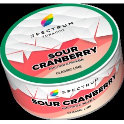 Табак Spectrum Sour cranberry  25 грамм