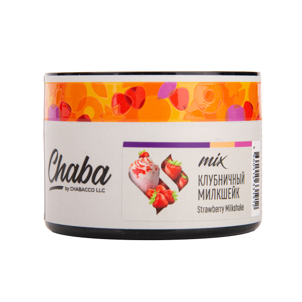 Бестабачная смесь Chaba Mix Strawberry Milkshake Nicotine Free 50 грамм в Новом Уренгое