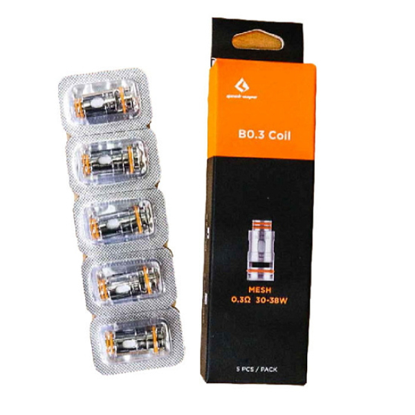 Испаритель Geekvape B0.3 Coil 03 Ohm Для Aegis Boosthero 5 Шт. в Новом Уренгое