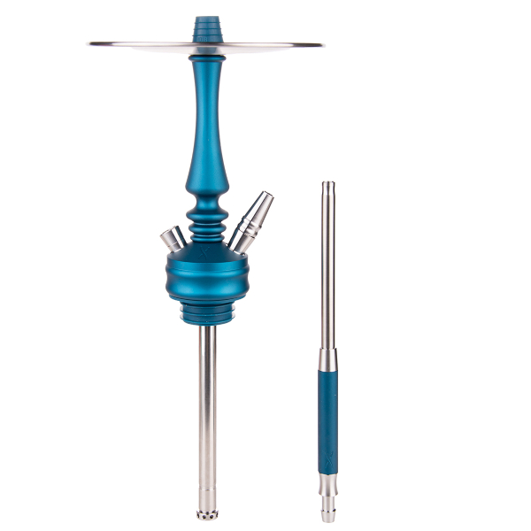 Кальян Hoob Mars Mini Marine Blue X Stainless Steel в Новом Уренгое