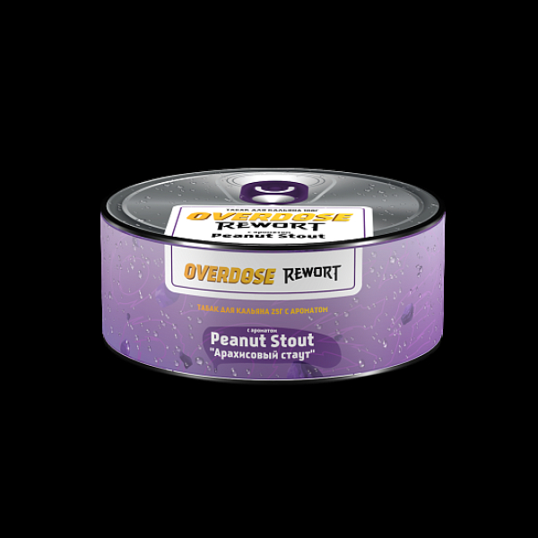 Табак Overdose Peanut Stout 25 грамм в Новом Уренгое