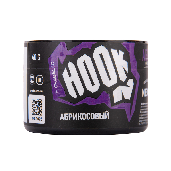 Табак Hook Абрикосовый 40 грамм в Новом Уренгое