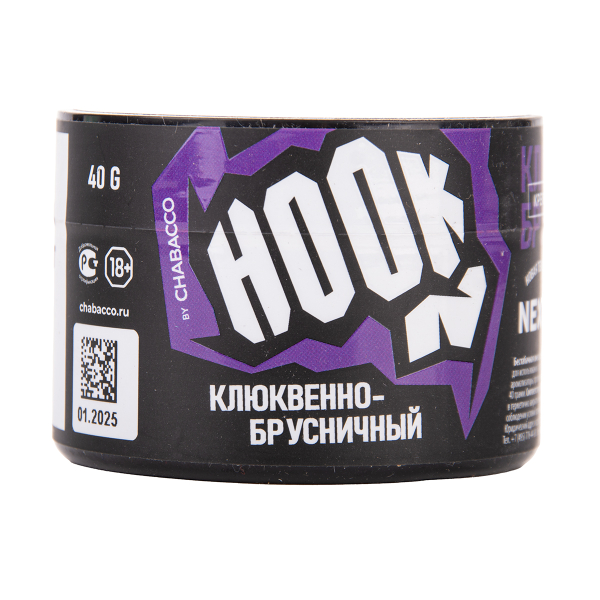Табак Hook Клюквенно Брусничный 40 грамм в Новом Уренгое