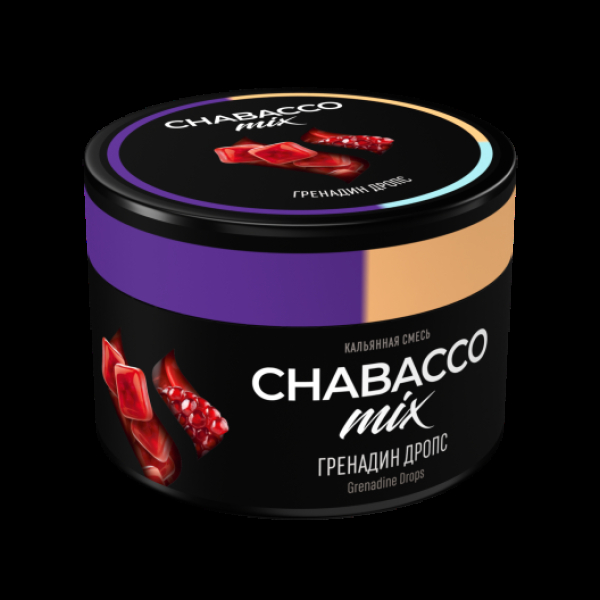 Смесь Chabacco Mix Grenadine Drops Гренадин Дропс  Medium 40 грамм в Новом Уренгое