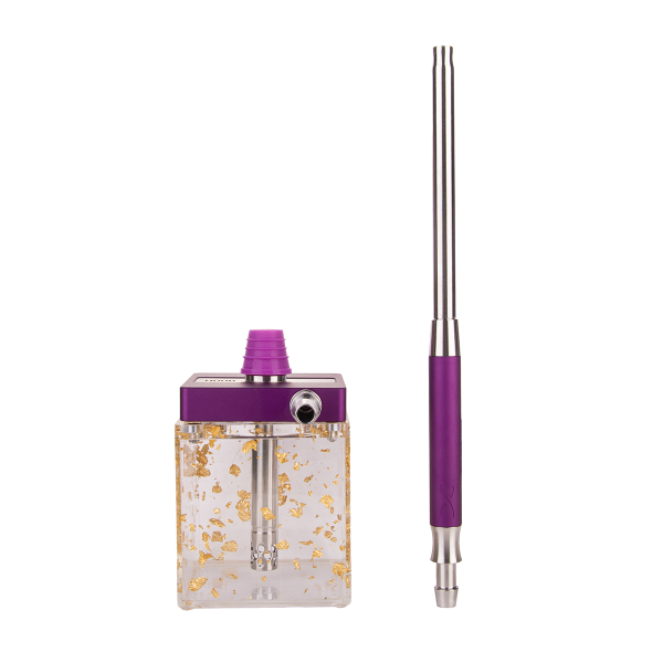 Кальян Hoob Subatom Royal Purple X Ss | Cube Mini Gold в Новом Уренгое