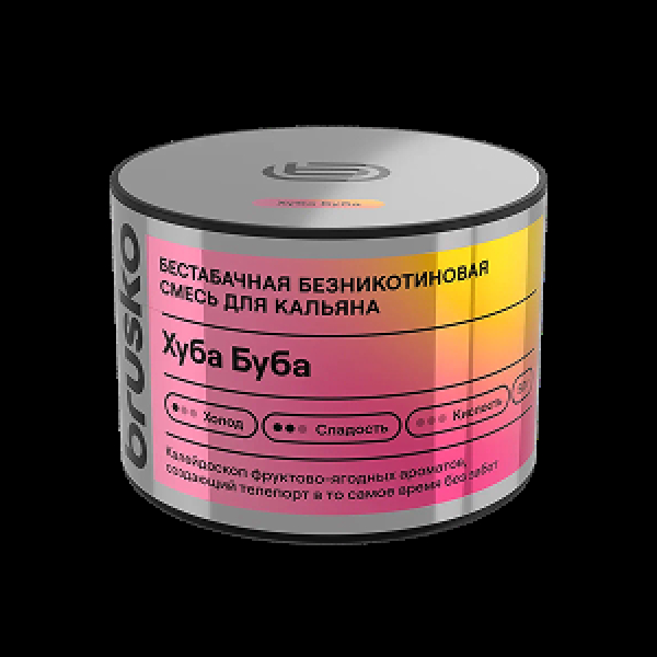 Безникотиновая смесь Brusko Хуба Буба 50 грамм в Новом Уренгое