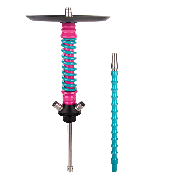 Кальян Mamay Customs Coilover Mini  Фуксия Морская Волна в Новом Уренгое