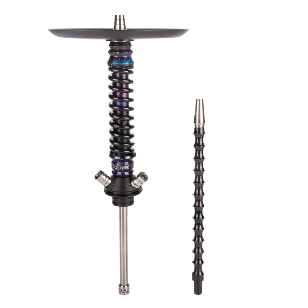 Кальян Mamay Customs Coilover Mini   Dark Space Чёрный в Новом Уренгое