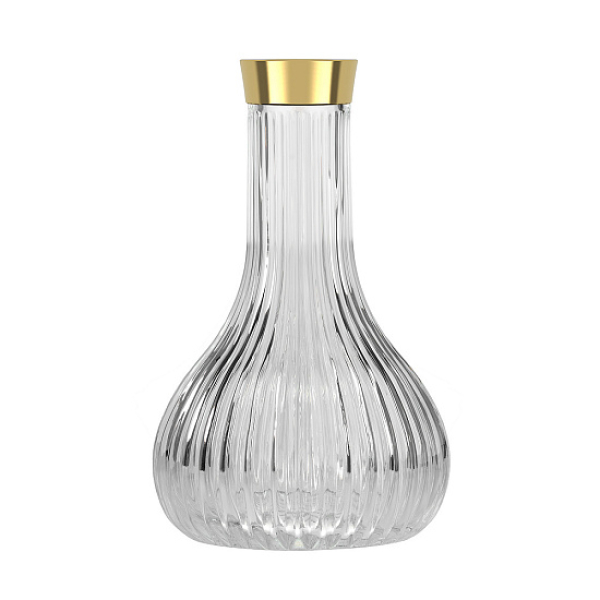 Колба Alpha Hookah Drop Twistlock На Резьбе Прозрачная  Gold в Новом Уренгое