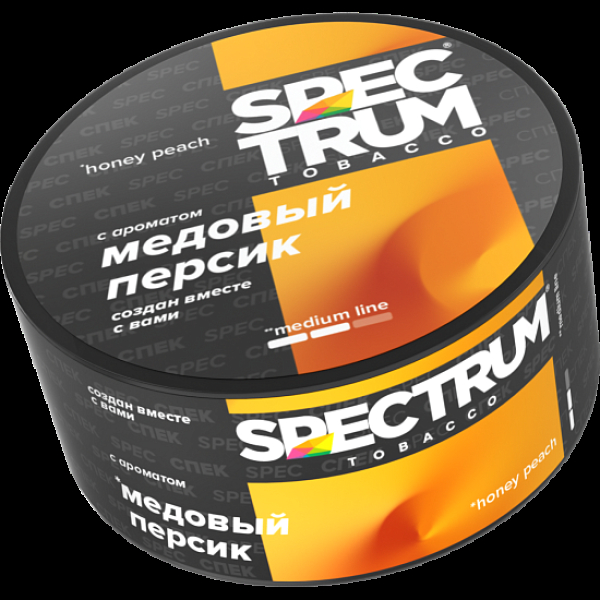 Табак Spectrum Medium Line Honey Peach 25 грамм в Новом Уренгое