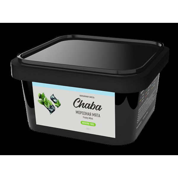 Безникотиновая смесь Chaba Frosty Mint Морозная Мята 200 грамм в Новом Уренгое
