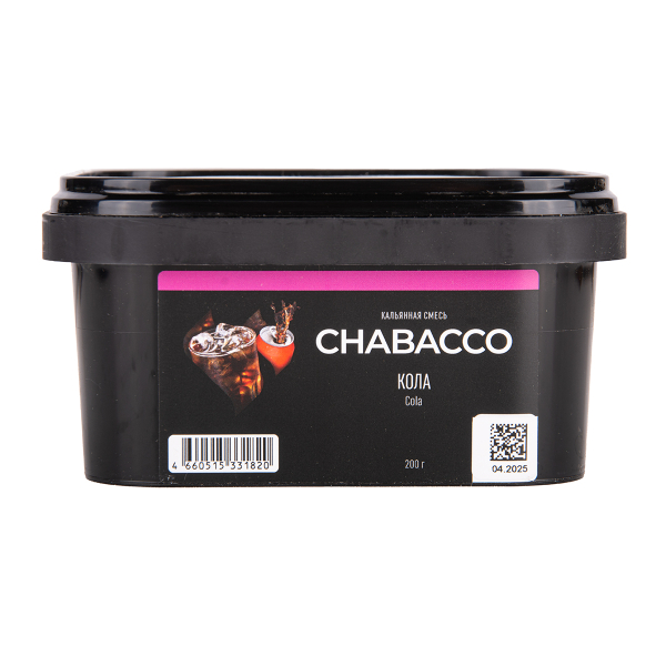 Бестабачная смесь Chabacco Medium Cola 200 грамм в Новом Уренгое
