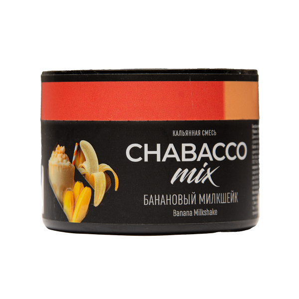 Бестабачная смесь Chabacco Medium Mix Banana Milkshake Medium 40 грамм в Новом Уренгое
