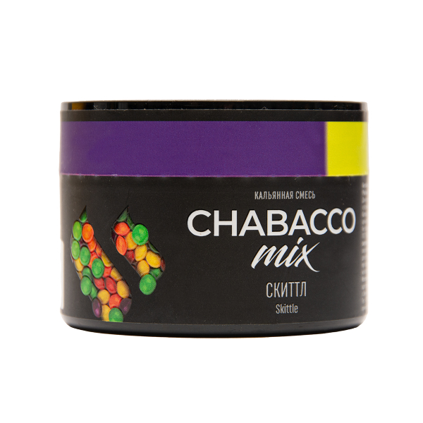 Бестабачная смесь Chabacco Mix Medium Skittles 40 грамм в Новом Уренгое
