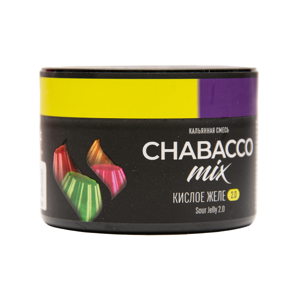 Бестабачная смесь Chabacco Mix Medium Sour Jelly 2.0 50 грамм в Новом Уренгое