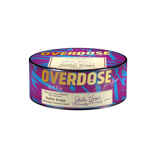 Табак Overdose Stellar Grape 25 грамм в Новом Уренгое