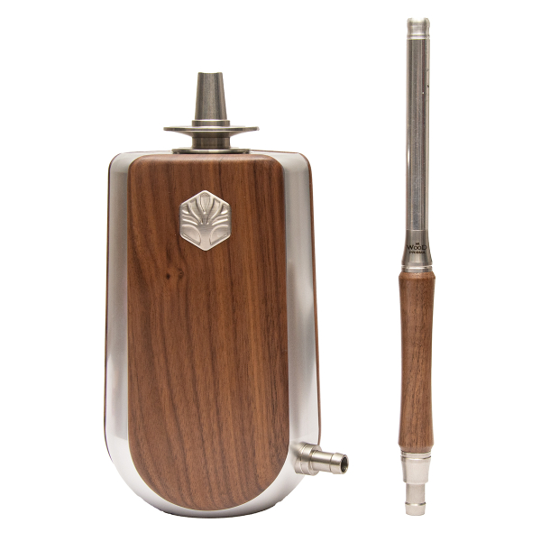 Кальян Mr. Wood Prisma Walnut Steel в Новом Уренгое