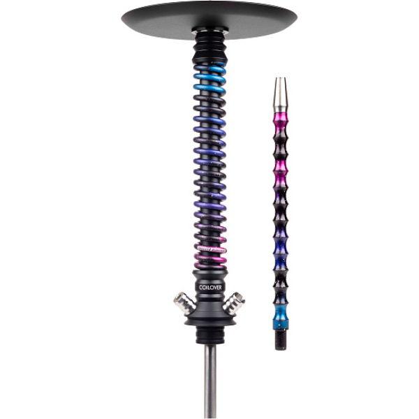 Кальян Mamay Customs Coilover Big Anod Черный Мат Dark Space в Новом Уренгое