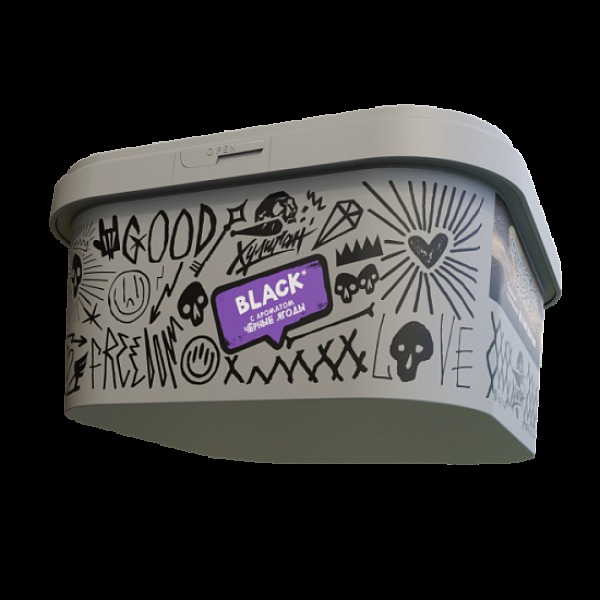 Табак Хулиган Black Черные Ягоды 200 грамм в Новом Уренгое