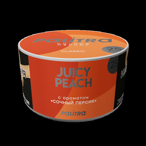 Табак Palitra Juicy Peach Сочный Персик 25 грамм в Новом Уренгое
