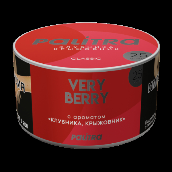 Табак Palitra Very Berry Клубника Крыжовник 25 грамм в Новом Уренгое