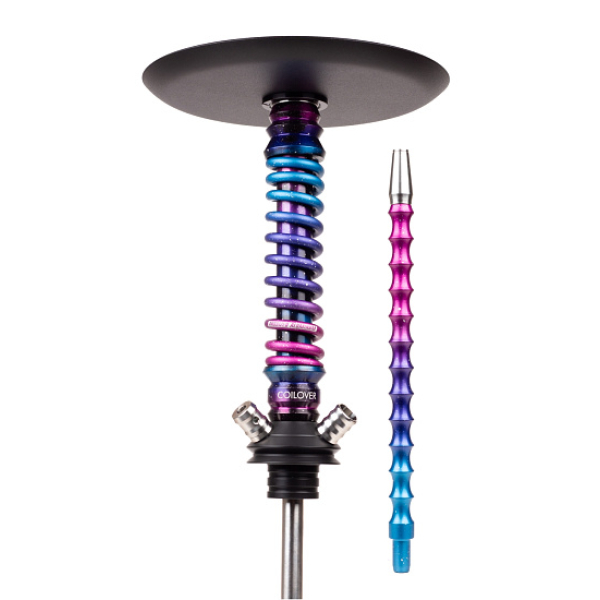 Кальян Mamay Customs Coilovers Mini Special Anod Dark Space Blue Space в Новом Уренгое