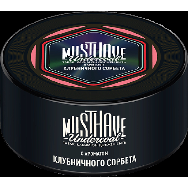 Табак Must Have С Ароматом Клубничный Сорбет 125 грамм в Новом Уренгое