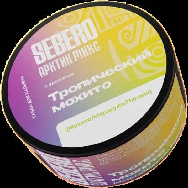 Табак Sebero Арктик Микс Тропический Мохито Мохито Маракуйя Папайя 100 грамм в Новом Уренгое