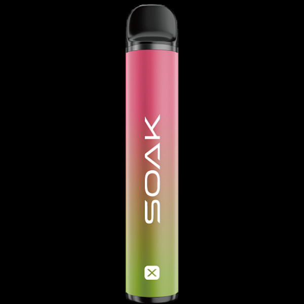 Электронка Soak X Raspberry Soda Малиновая Газировка 2200 затяжек в Новом Уренгое
