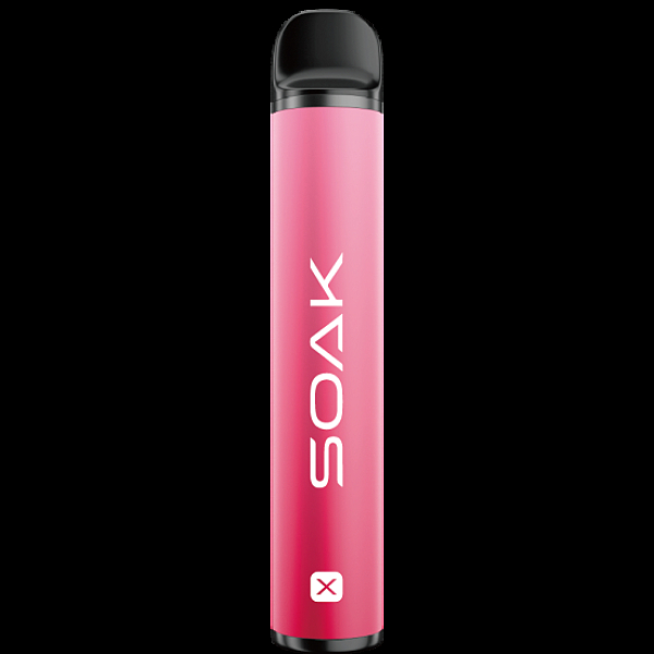 Электронка Soak X Raspberry Yogurt Малиновый Йогурт 2200 затяжек в Новом Уренгое