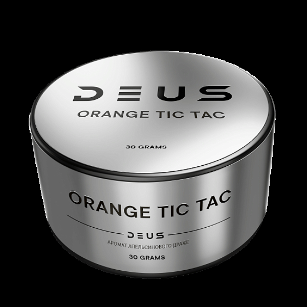 Табак Deus Orange Tic Tac Апельсиновое Драже 30 грамм в Новом Уренгое